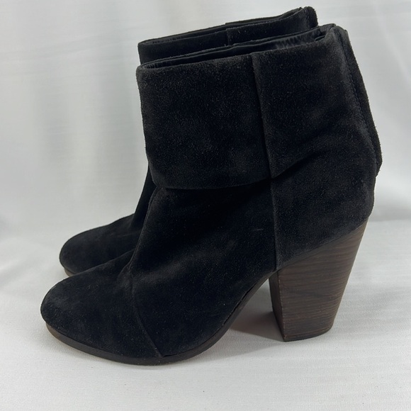 Rag & Bone Suede Newbury Ankle Boots - Picture 4 of 14